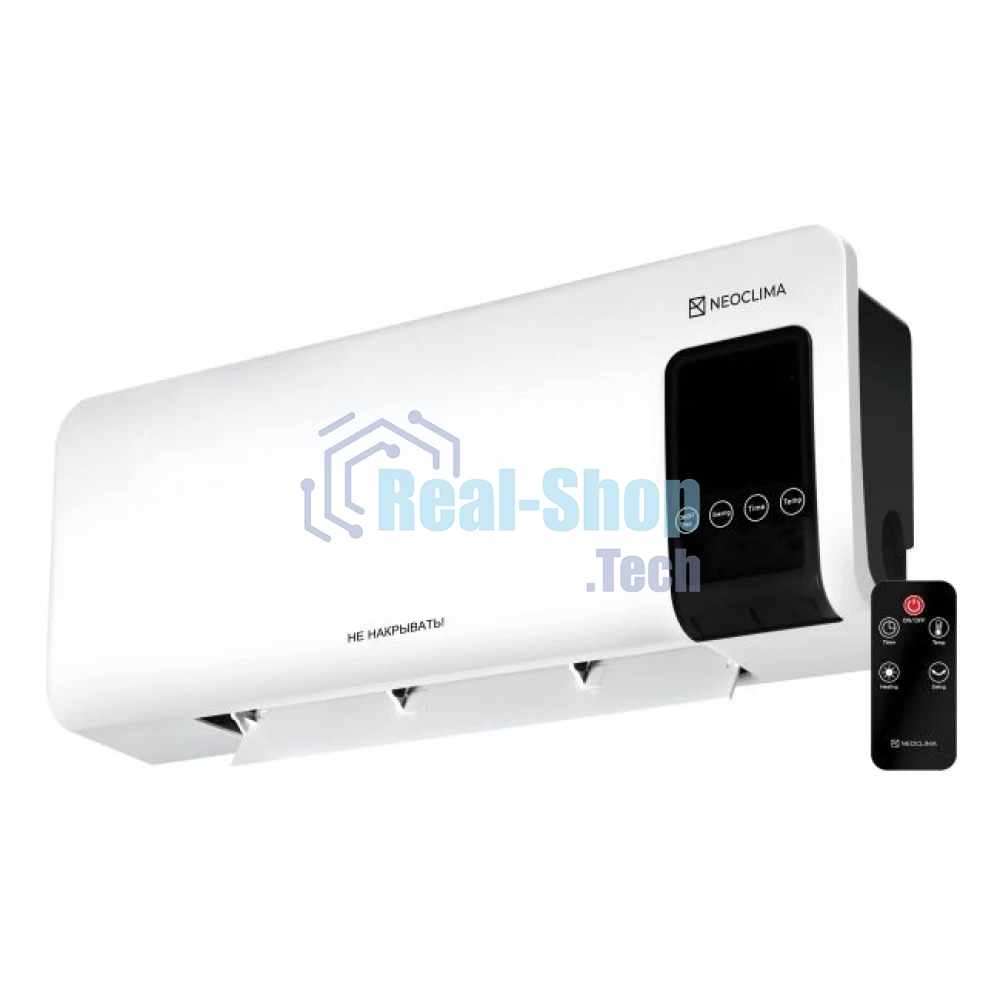 Тепловентилятор Neoclima AERO LINE 2000, белый, 2000 Вт, 25 м2