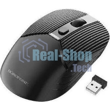 Мышь беспроводная BOROFONE (6974443382990) BG5 черный