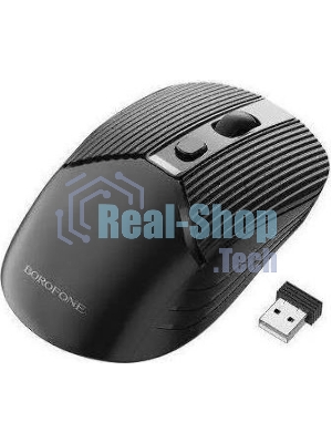 Мышь беспроводная BOROFONE (6974443382990) BG5 черный