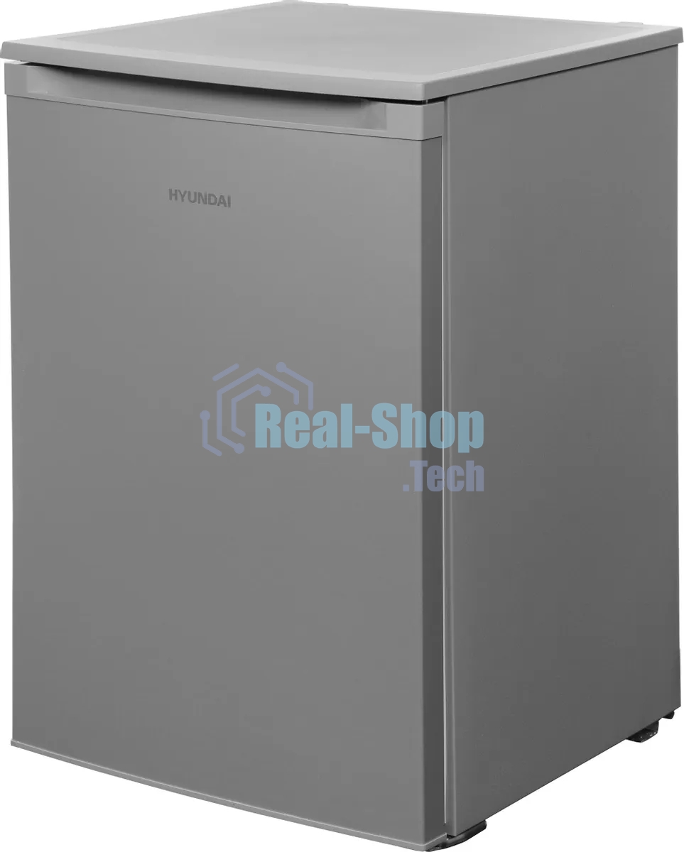 Холодильник Hyundai CO15051A серебристый однокамерный 101/14л морозилка сверху