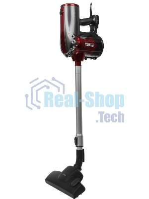 Пылесос вертикальный Centek CT-2561 красный/черный, питание от сети, 150 Вт, уборка сухая, пылесборник 0.5 л