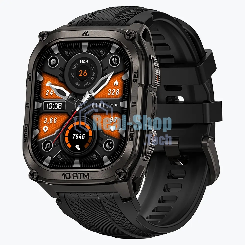 Смарт-часы Kospet Tank M4 черный