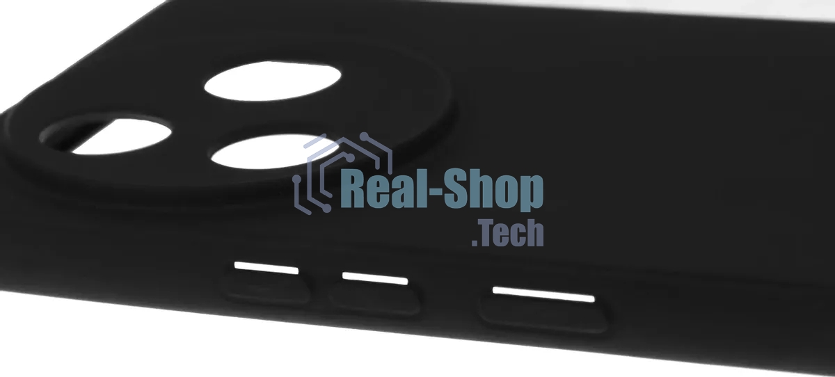 Чехол (клип-кейс) BoraSCO для Tecno Camon 30 Pro Silicone Case черный (73278)