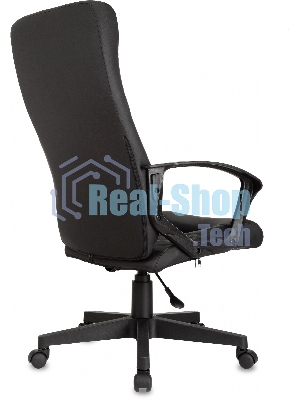 Кресло Бюрократ CH-480LT черный, экокожа