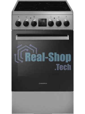 Плита электрическая Maunfeld MEC55CS08D серебристый, конфорок 4 шт, духовка 60 л, 50 см x 85 см x 60 см