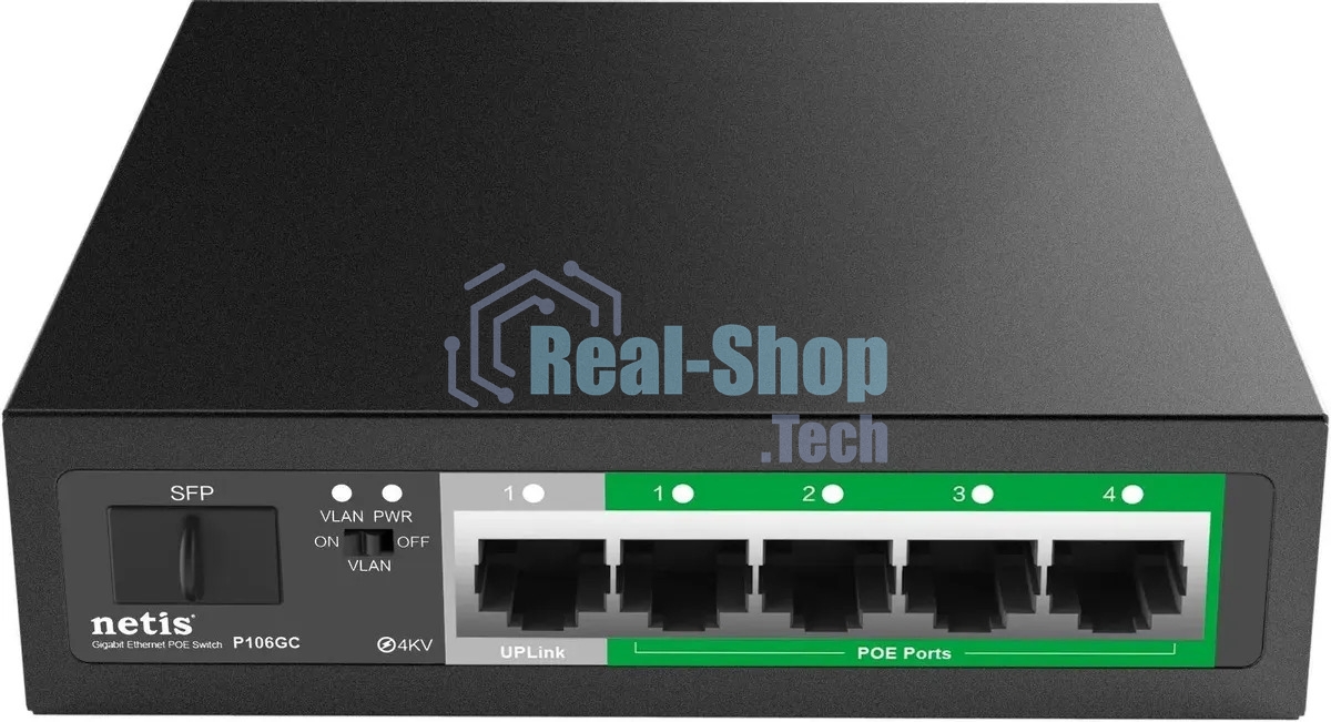 Коммутатор Netis P106GC