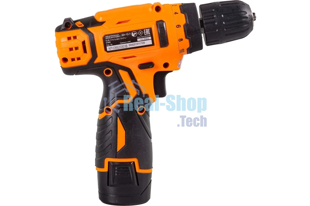 Дрель-шуруповерт аккумуляторная Вихрь ДА-12-1 72/14/11, Аккумуляторная, 12В