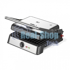 Гриль электрический BQ GR3007, черный/стальной