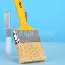 Кисть малярная с пластиковой ручкой Deli DL509113 75 мм, натуральная щетина