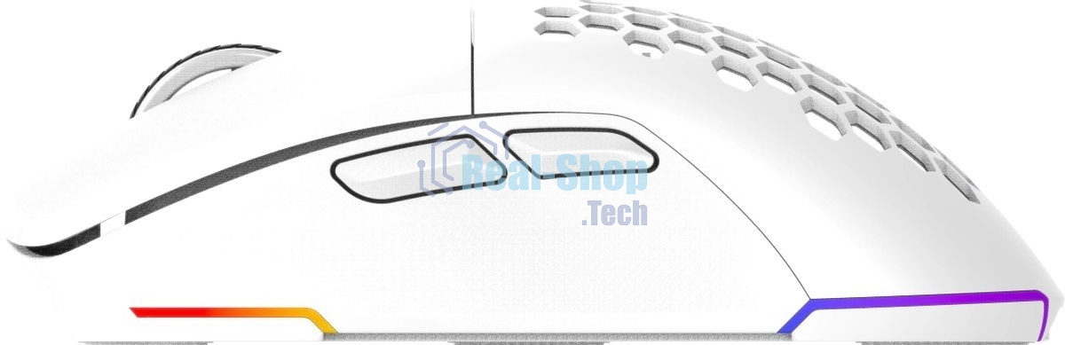 Мышь беспроводная Oklick 900GMW белый, 26000 dpi, радиоканал, Bluetooth, USB, кнопки - 6
