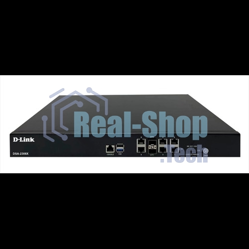 Маршрутизатор D-Link DSA-2308X/A1A, 6x1000Base-T, 2x10Gbase-X SFP+, 2xUSB ports, RJ45 Console