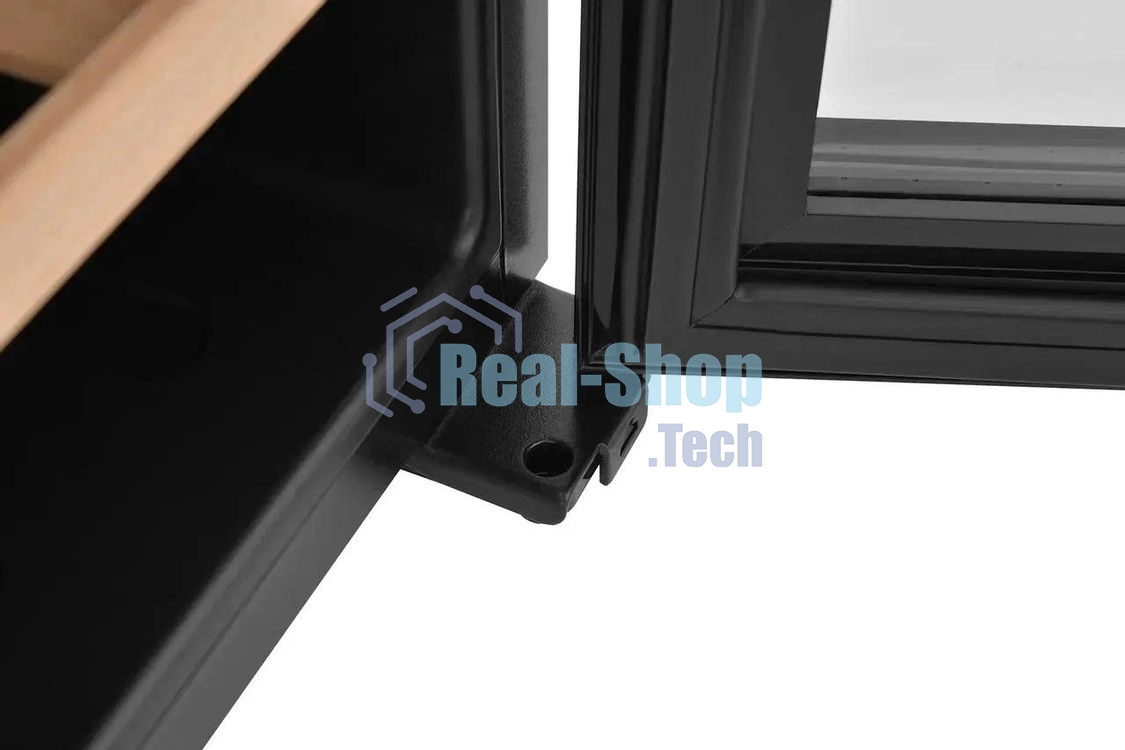 Винный шкаф ZÜGEL ZCWF521DB черный, 127 л, 2 отсека, 52 бут., класс A+