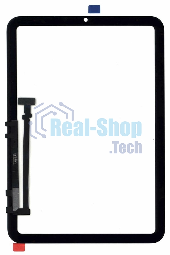Сенсорное стекло (тачскрин) для iPad Mini 6 2021 (A2567, A2568), черное