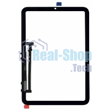 Сенсорное стекло (тачскрин) для iPad Mini 6 2021 (A2567, A2568), черное