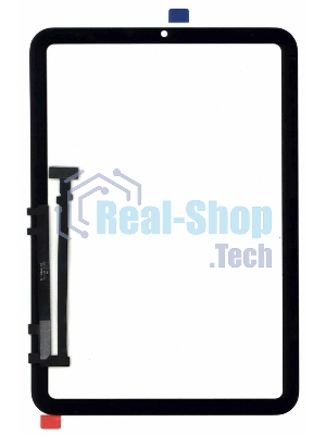 Сенсорное стекло (тачскрин) для iPad Mini 6 2021 (A2567, A2568), черное
