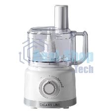 Кухонный комбайн Galaxy Line GL 2309, белый, пластик. чаша 1,5 л, 1000 Вт, 2 скорости и импульс. режим