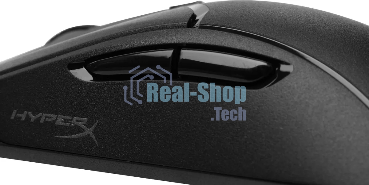 Мышь беспроводная HyperX Haste 2 черный, 26000 dpi, радиоканал, Bluetooth, USB, кнопки - 5