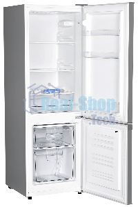 Холодильник Hyundai CC2051SL серебристый двухкамерный 129/64 л морозилка снизу, капельная система