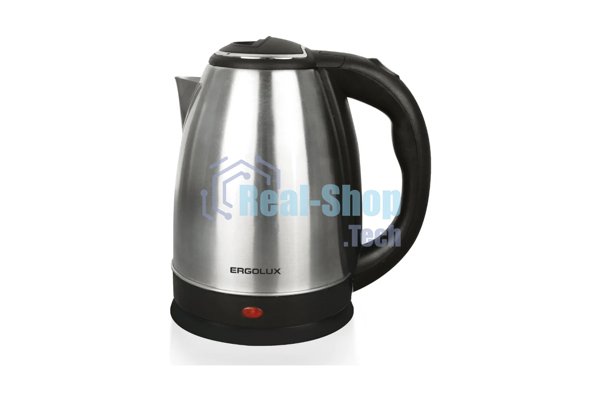 Чайник электрический Ergolux ELX-KS05-C72 ПРОМО18 1.8 л, 1600 Вт, нержавеющая сталь