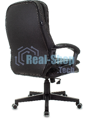 Кресло Бюрократ T-9950LT/BLACK черный, экокожа