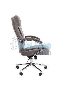 Кресло компьютерное Chairman Home 794 ткань T-55 серый