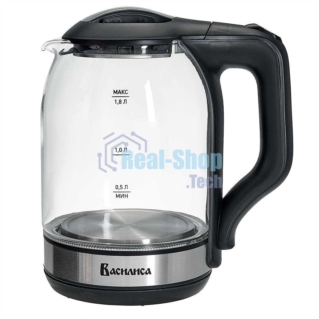 Чайник электрический ВАСИЛИСА ВА-1036 черный