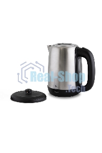 Чайник электрический BQ KT1821S черный/стальной, 2200 Вт, 1.7 л