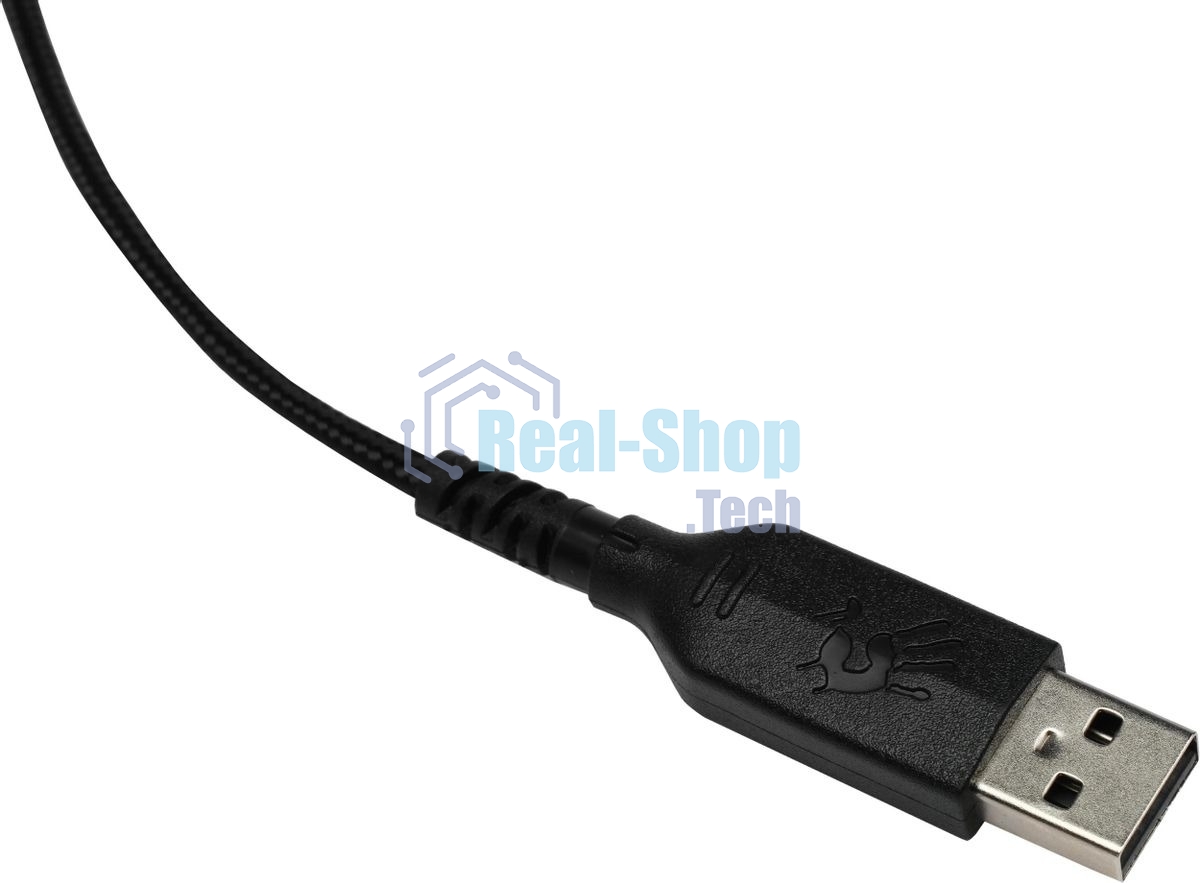 Мышь проводная A4Tech Bloody W90 Max белый/черный, 10000 dpi, USB, кнопки - 10