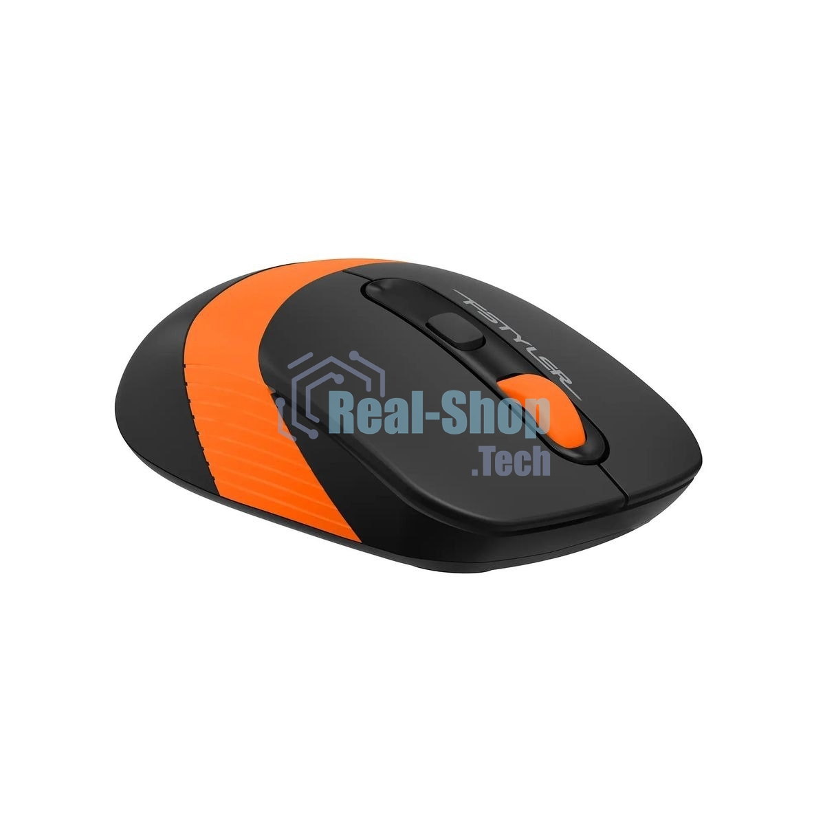 Комплект клавиатура+мышь A4Tech FStyler FG1010 беспроводной, USB, 2000 DPI, чёрный/оранжевый
