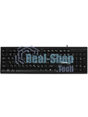 Комплект клавиатура+мышь Smartbuy ONE SBC-114282-K проводной, USB, 2400 DPI, чёрный