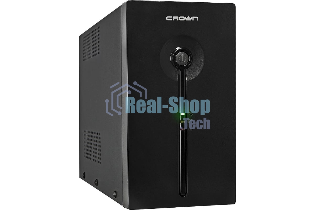 Источник бесперебойного питания Crown CMU-SP1500EURO USB/1500 ВА/900 Вт/1 х IEC 320 C13 (компьютерная), 4 х CEE 7 (евророзетка)