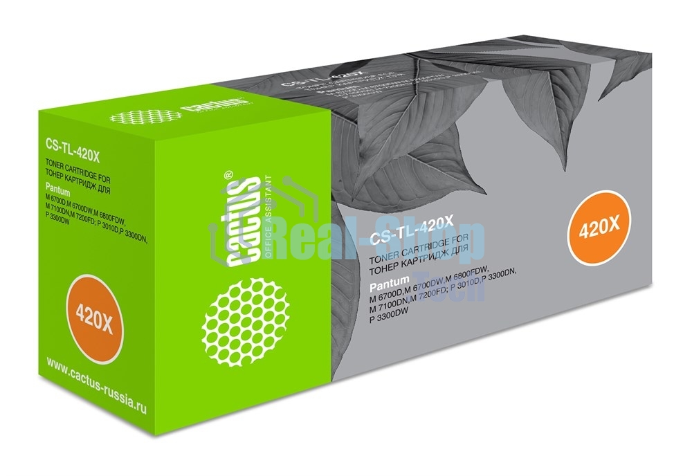 Картридж лазерный Cactus CS-TL-420X TL-420X черный (6000 стр.) для Pantum P3010D/P3010DW/P3300D/P3300DN/P3300DN(RU)/P3300DW