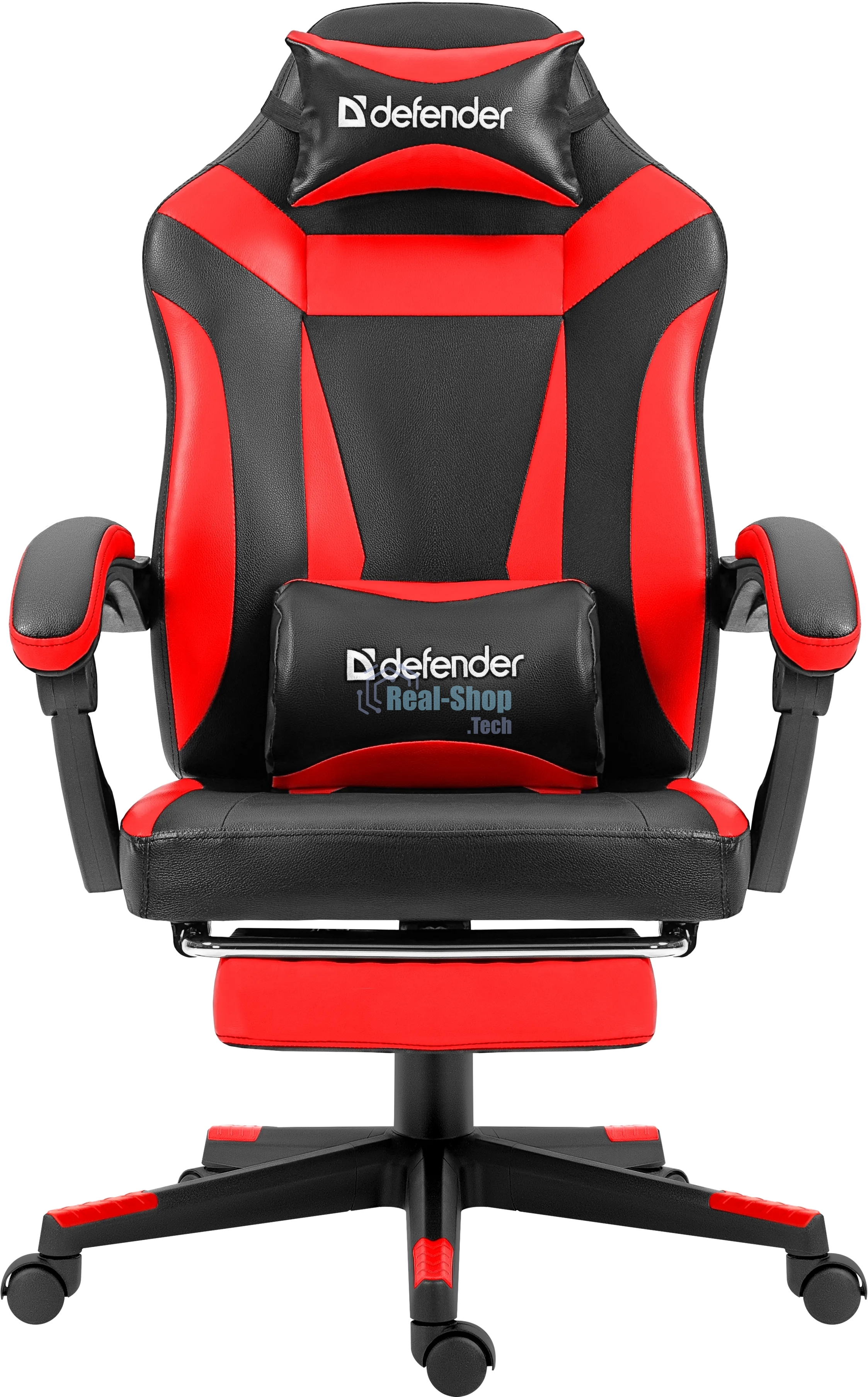 Кресло игровое Defender CRUISER BLACK/RED PU