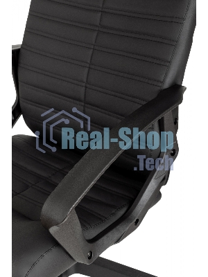 Кресло Бюрократ CH-480LT черный, экокожа