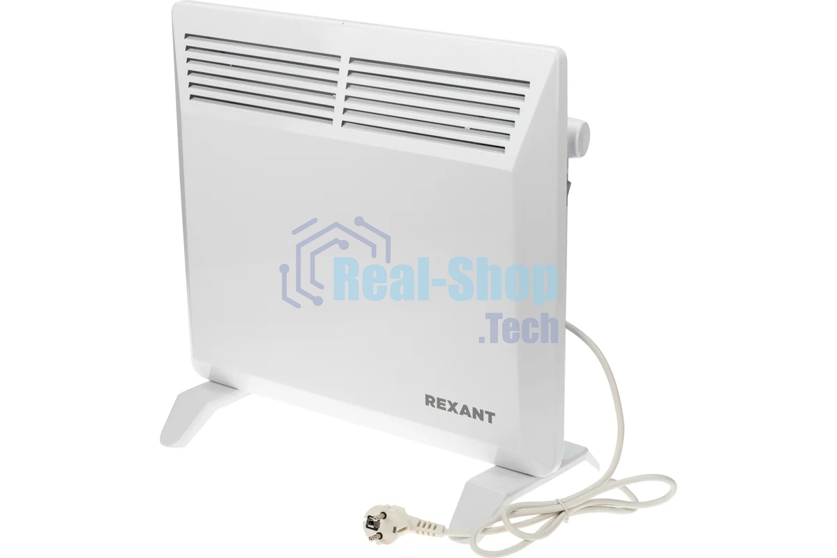 Конвектор Rexant 60-0090 белый, 1000 Вт, 15 м2, термостат