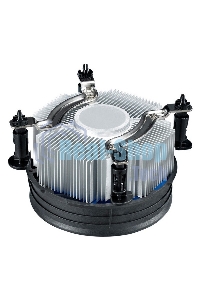 Кулер для процессора DEEPCOOL THETA 21 PWM черный/синий, 92 мм, алюминий, 2400 об/мин, 33.4 дБ, 4 pin, 95 Вт, 60.5 мм