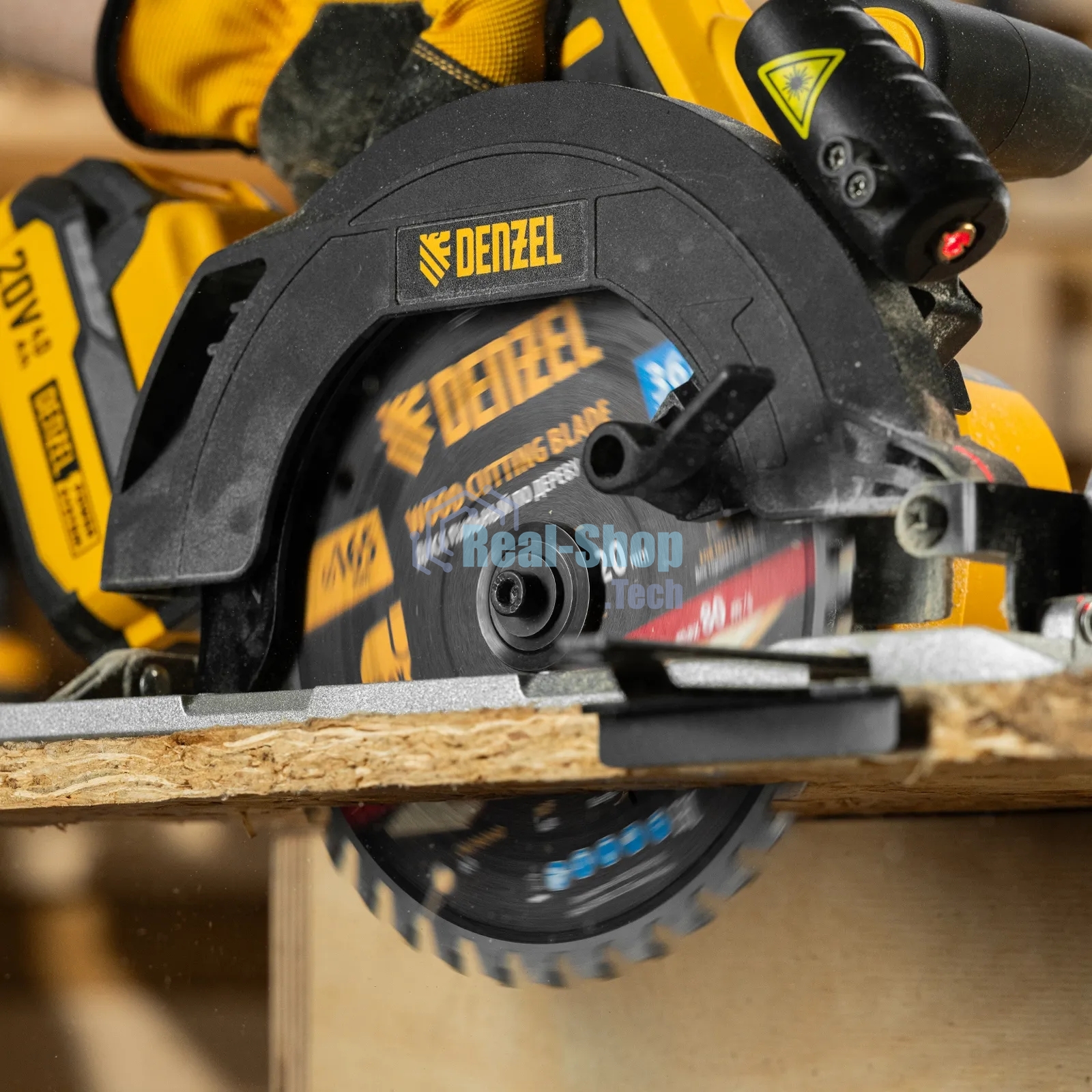 Пильный диск по дереву Denzel ф165 х 20 мм, 36 зубьев 733247