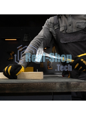 Молоток слесарный Denzel 800 г, цельнометаллический, двухкомпонентная рукоятка