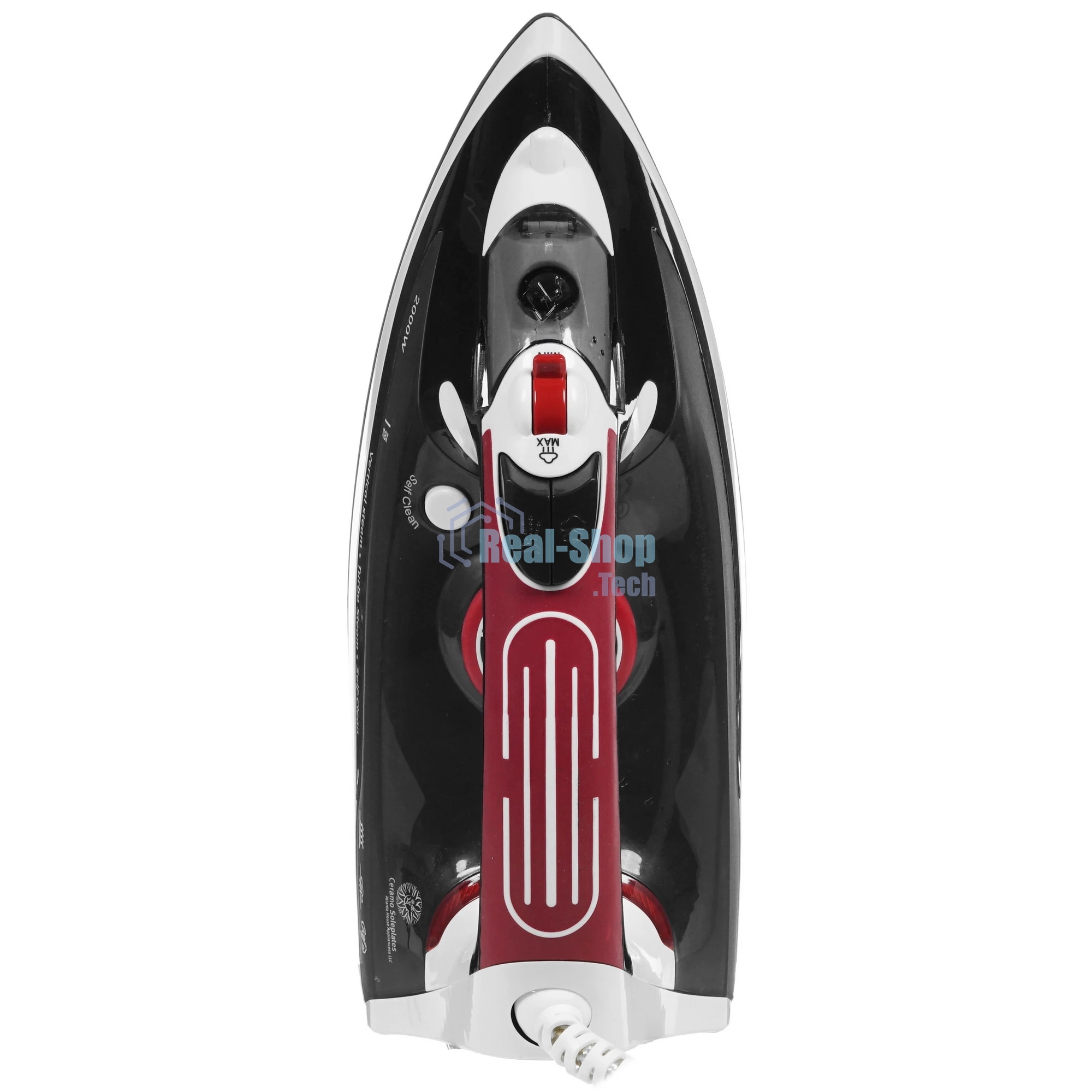 Утюг Atlanta ATH-5493 черный с пароувлажнением