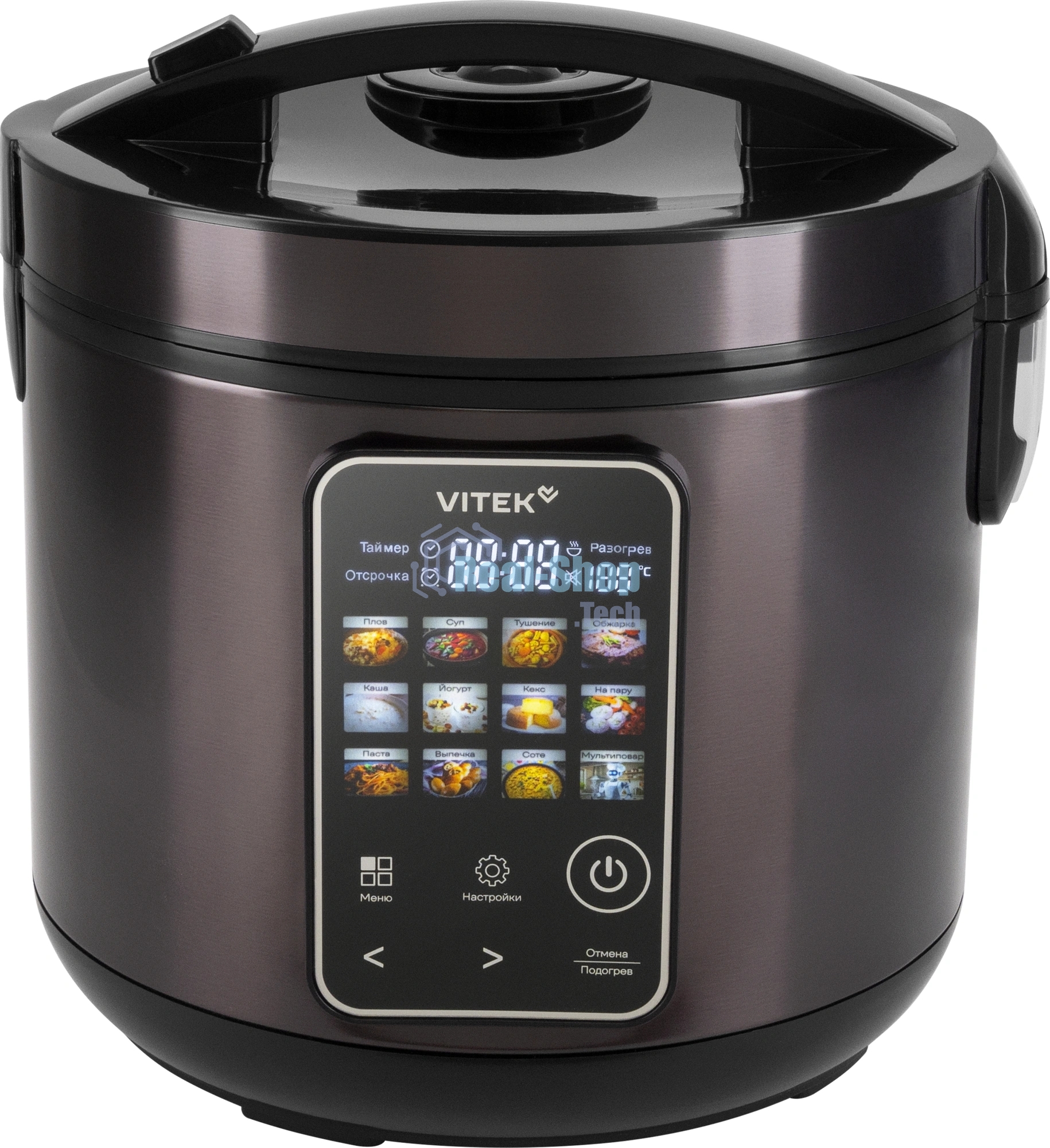 Мультиварка Vitek VT-MC0501 5л 900Вт черный/черный