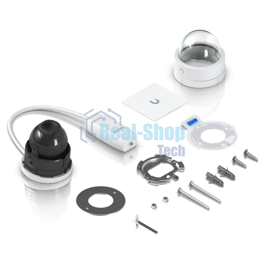 Камера видеонаблюдения Ubiquiti UniFi Protect Camera G5 Dome Ultra идеокамера 2K HD (4Mp), 30 к/с, 102,4°, ИК-подсветка до 20 м