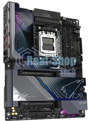 Материнская плата Gigabyte X870E A MASTER X Socket AM5 AMD X870E 4xDDR5 ATX AC`97 8ch(7.1) 1P 10Gigabit + 1P 5Gigabit RAID+HDMI