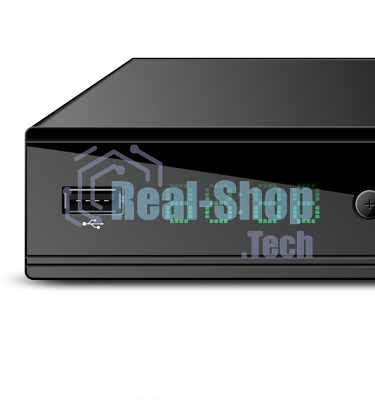 Ресивер эфирный цифровой DVB-T2/C HD HD-350 металл, дисплей DOLBY DIGITAL, HEVC Сигнал Electronics