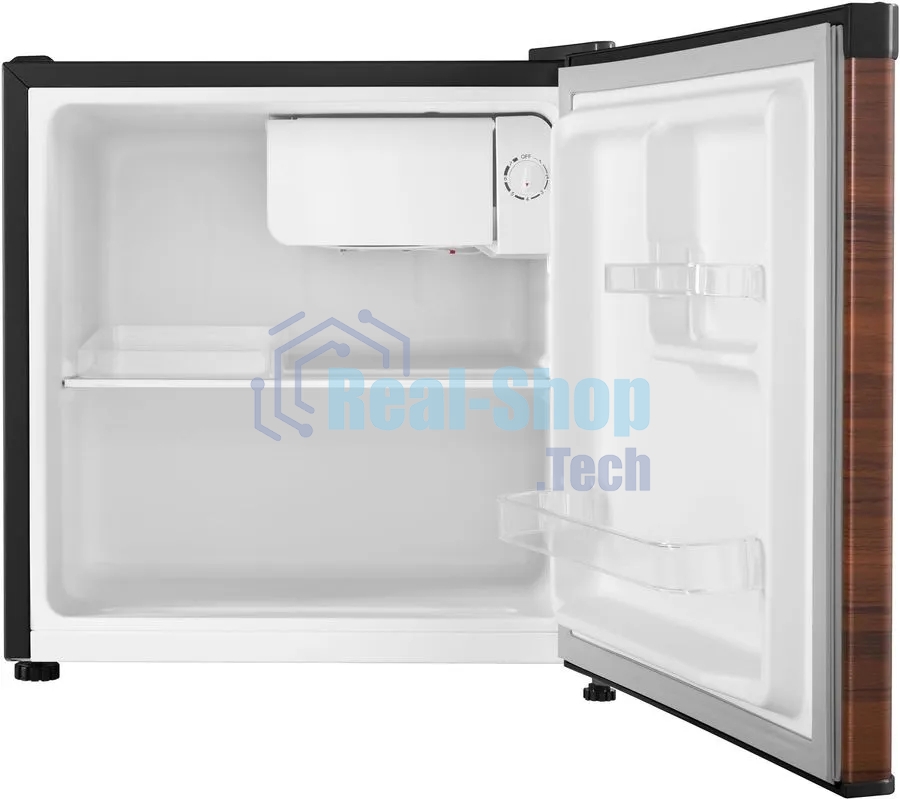 Холодильник Maunfeld MFF50WD дерево/черный мат. однокамерный 46л