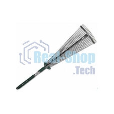 Грабли веерные RACO регулир. с ручк. 0,79-1,24 м, 15 кругл. зубц., гальв. покр., 175-550мм 4231-53/744