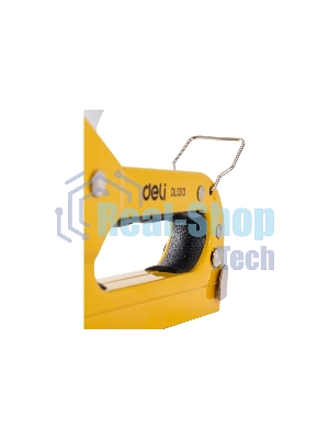 Мебельный степлер Deli DL1313 3-в-1. 4-8мм. 0,6 кг. Полностью стальная конструкция. Подходит для D/U/T.