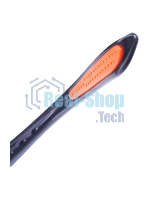 Очки защитные Patriot PPG-11 открытые, прозрачные, оранжевая окантовка, усиленные.