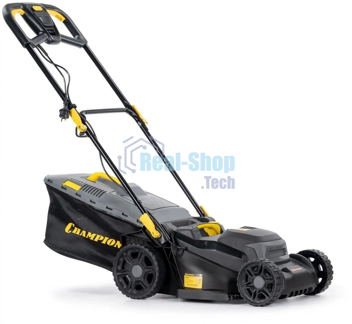 Газонокосилка роторная Champion EM4018 1800Вт