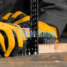 Угольник Denzel 200 х 300 мм, алюминиевый, лазерная гравировка