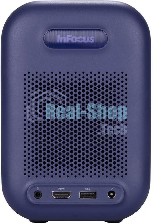 LED проектор InFocus IN3048SL Apex Challenger, LCD, 200 lm, FullHD, (1.2:1), HDMI 2.1 (eARC), Bluetooth 5.0/BLE, wi-fi 2.4/5GHz, 2х3W, до 25 000ч., 1.25 кг